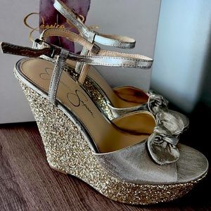 Jessica Simpson (Brand New w/Box) Wedges Womens 8.5